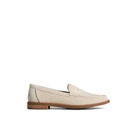 Main view of Bone Seaport Perforated Penny Loafer Penny Loafer for women. 